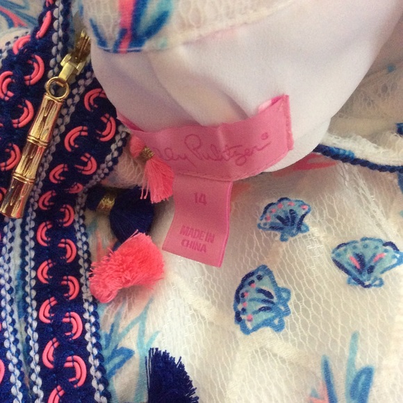 Lilly Pulitzer Jane Shift Seaspray Off Shore - Picture 4 of 8